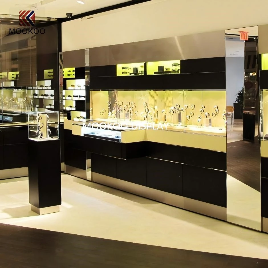 LuxeReveal: Ambient - Lit Glass Jewelry Showcase – Crafted For Luxury Brands factory