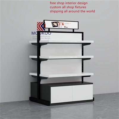 향수 카운터 디스플레이는 면세점을위한 스탠드입니다