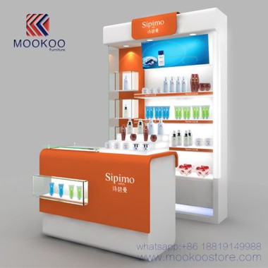 화장품 카운터 디스플레이