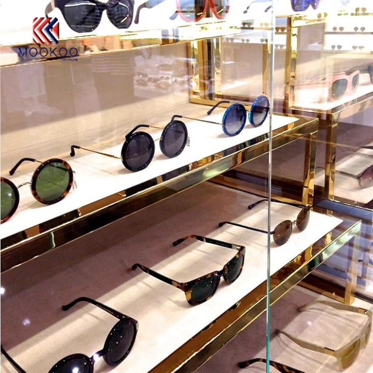 Custom Optical Eyewear Retail Cabinet Showcase
