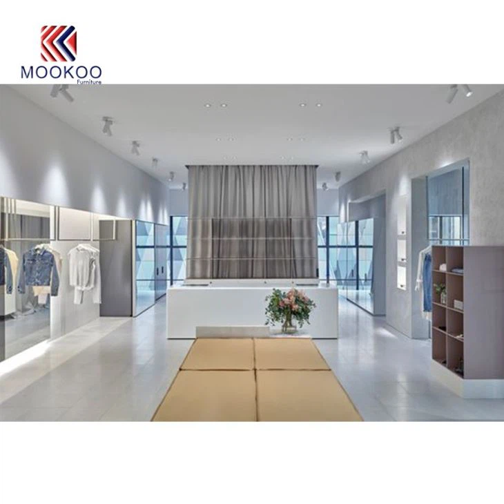 High Quality China Supplier Shop Fittings Clothing Racks From MOOKOO FURNITURE CO.,LTD