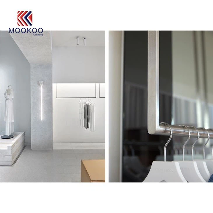 High Quality China Supplier Shop Fittings Clothing Racks From MOOKOO FURNITURE CO.,LTD