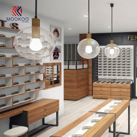 안경 디스플레이 쇼케이스 가구 새로운 디자인