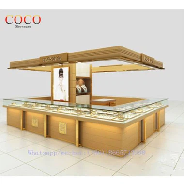 보석 키오스크를 위한 럭셔리 카운터