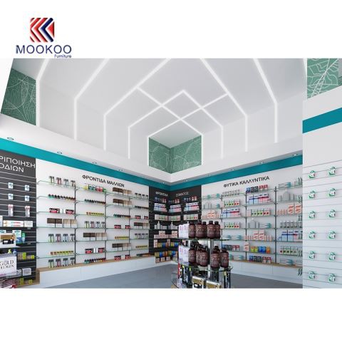 좋은 품질의 사용자 정의 약국 플래그십 숍 디스플레이 가구