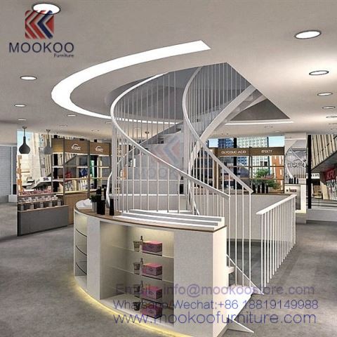 화장품 매장을 위한 현대적인 디자인